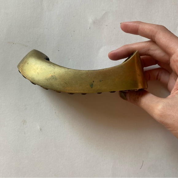 Vintage Other Vintage Korean Korea Brass Shoe Home Decor Ashtray